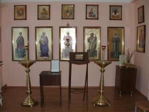 Молитвенная комната при отделении паллиативной помощи Томаровской районной больницы